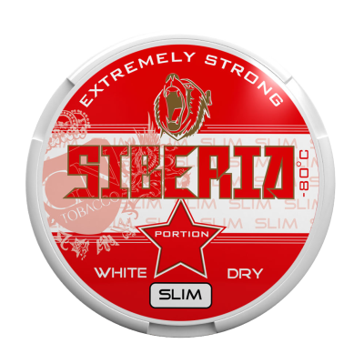 Siberia Snus White Dry SLIM